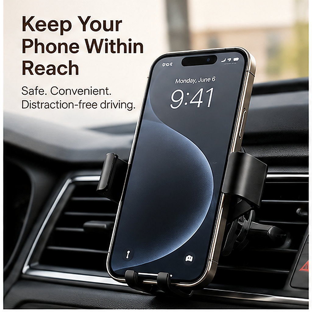 AutoLock Phone Holder