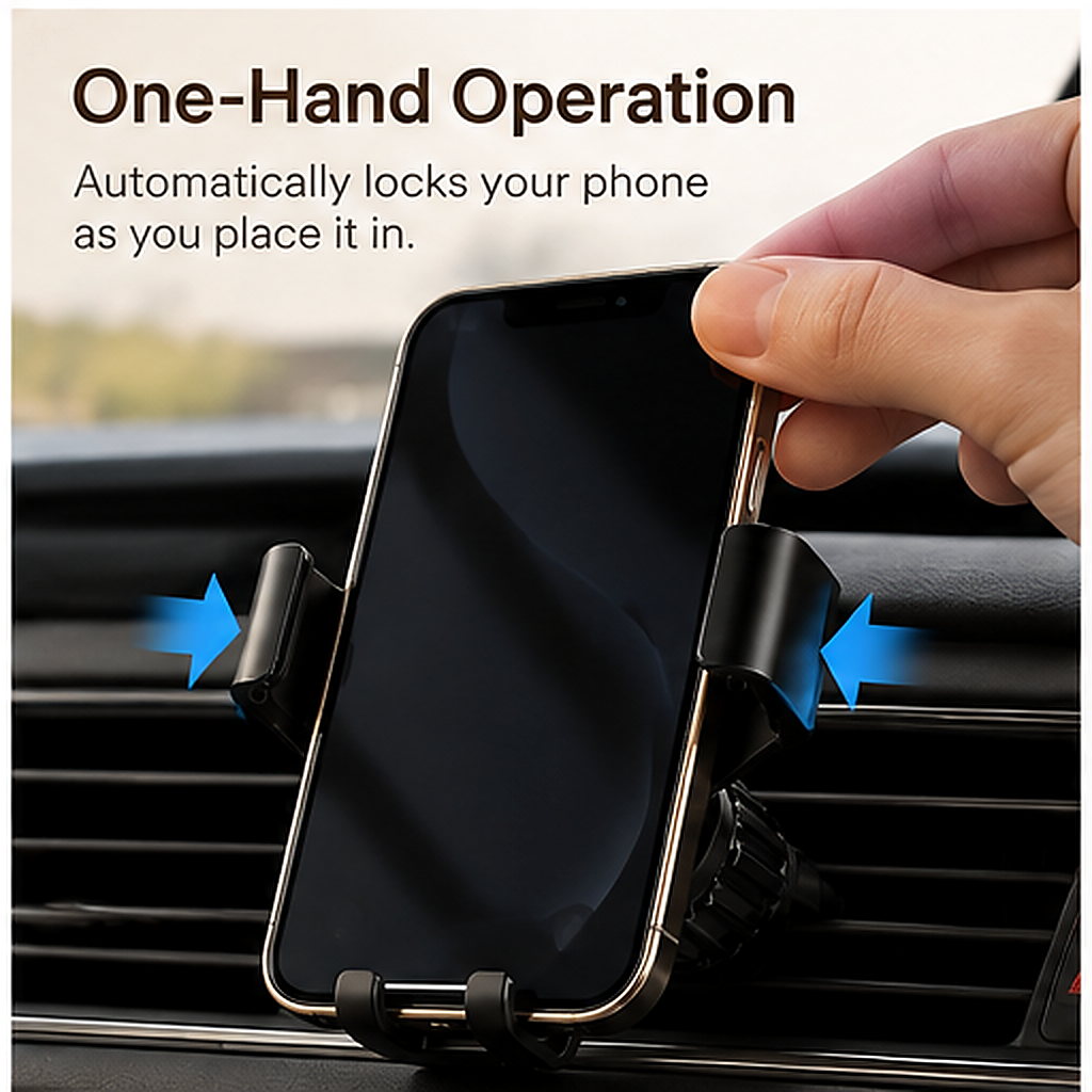 AutoLock Phone Holder