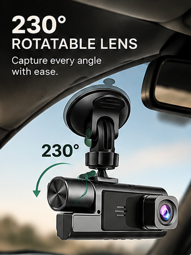 1080P Dual-Lens Dash Cam