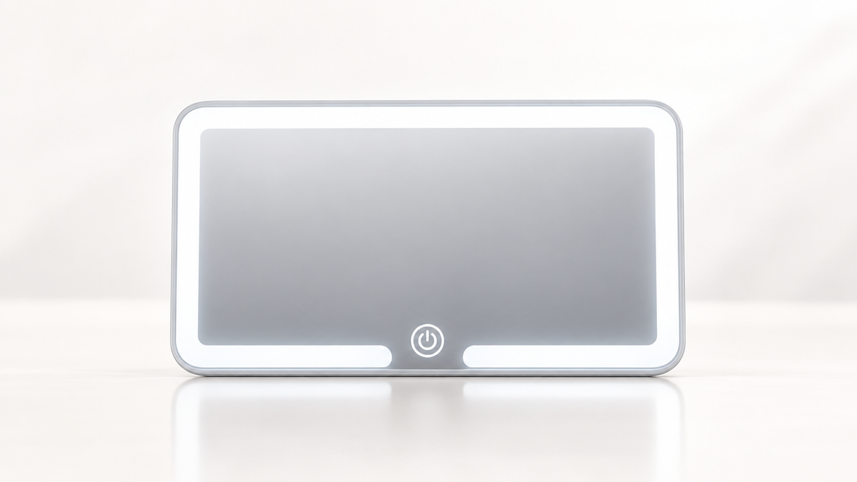 Tri-Colour LED Car Vanity Mirror