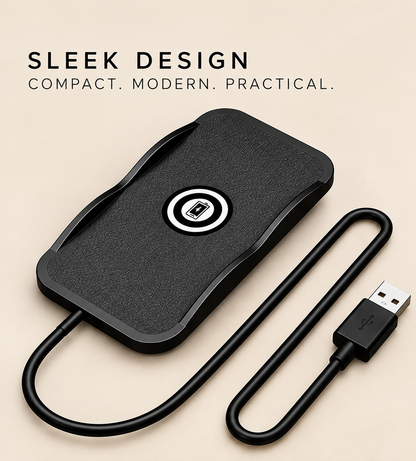 Silicone Wireless Charging Pad – 15W Fast Charging