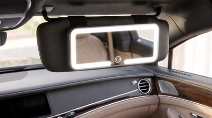 Tri-Colour LED Car Vanity Mirror